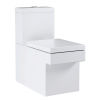 Унитаз напольный безободковый Grohe Cube Ceramic без бачка и сиденья белый 3948400H - превью 3