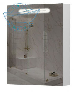 Зеркальный шкаф Aquarius Teffi 60 см 70930223 с Led подсветкой