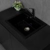 Мойка для кухни прямоугольная Fancy Marble Oregon светло-черный 108060004 - превью 3