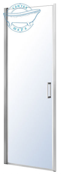Дверь в нишу Eger 90 см (Профиль - хром, стекло - прозрачное) 599-156 - фото 1