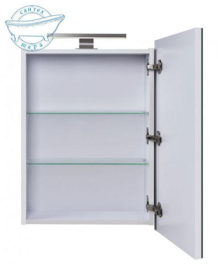 Зеркальный шкаф Мойдодыр Руна 54 00-0007701 с Led светильником - фото 5