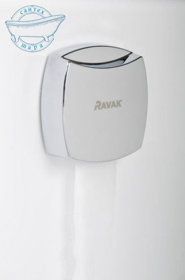 Сифон для ванны Ravak 800 X01505 с тонким заполнением переливом Click-Clack - фото 3