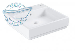 Раковина для ванной подвесная Grohe Cube Ceramic 50 см альпин-белый 3947800H