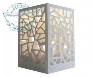 Декоративный ажурный светильник, каменный Volle Solid surface 150*150*220mm