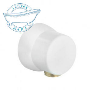 Соединение для шланга Kludi Sirena с защитой от обратного тока воды белый 6306143-00