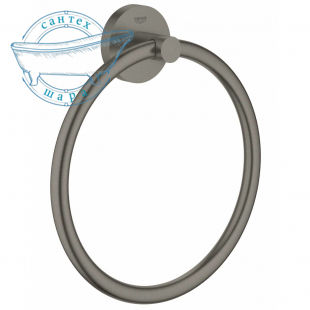 Полотенцедержатель кольцо Grohe Essentials матовый графит 40365AL1