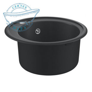 Мойка для кухни круглая композитная Grohe K200 50-C 51 1.0 черный гранит 31656AP0