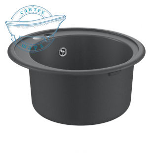 Мойка для кухни круглая композитная Grohe K200 50-C 51 1.0 серый гранит 31656AT0