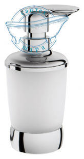 Дозатор для жидкого мыла отдельностоящий Am Pm Sensation A3031900