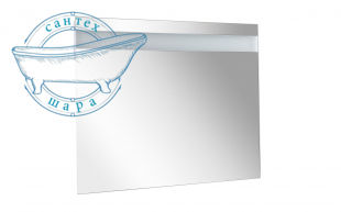 Зеркало Аква Родос Элит 80 см с LED подсветкой АР000001224