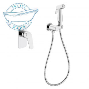 Гигиенический душ Volle Orlando с врезным смесителем хром 15195200