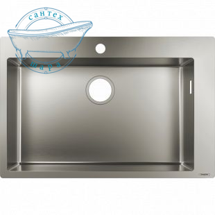 Мойка для кухни встраиваемая Hansgrohe S71 S711-F660 нержавеющая сталь 43302800