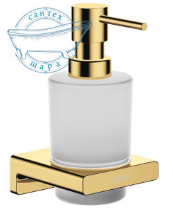 Дозатор для жидкого мыла Hansgrohe AddStoris полированное золото 41745990
