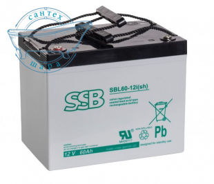 Аккумулятор электропитания для квартиры и дома SSB SBL 60-12I 12V 60Ah